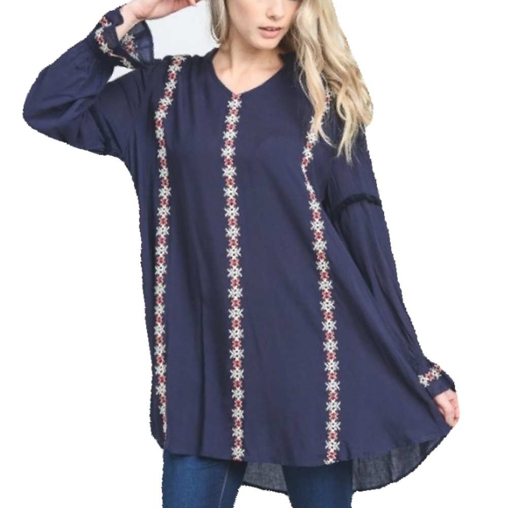 Dream Away Boho embroidered tunic